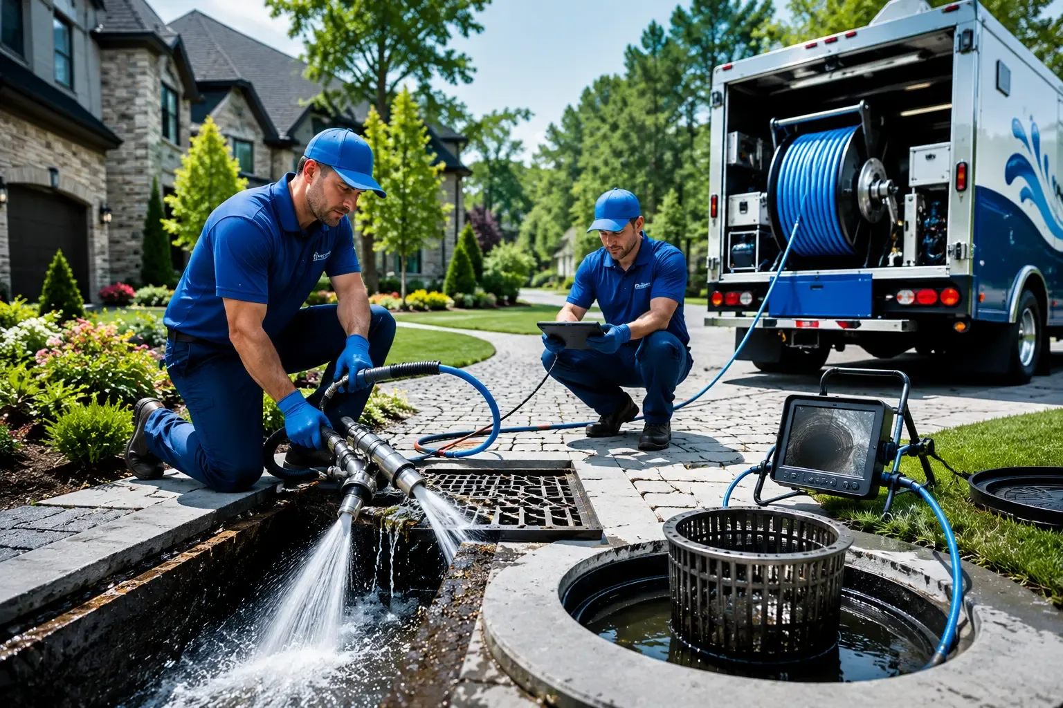 Local outdoor drain cleaning professionals in Driscoll, ND